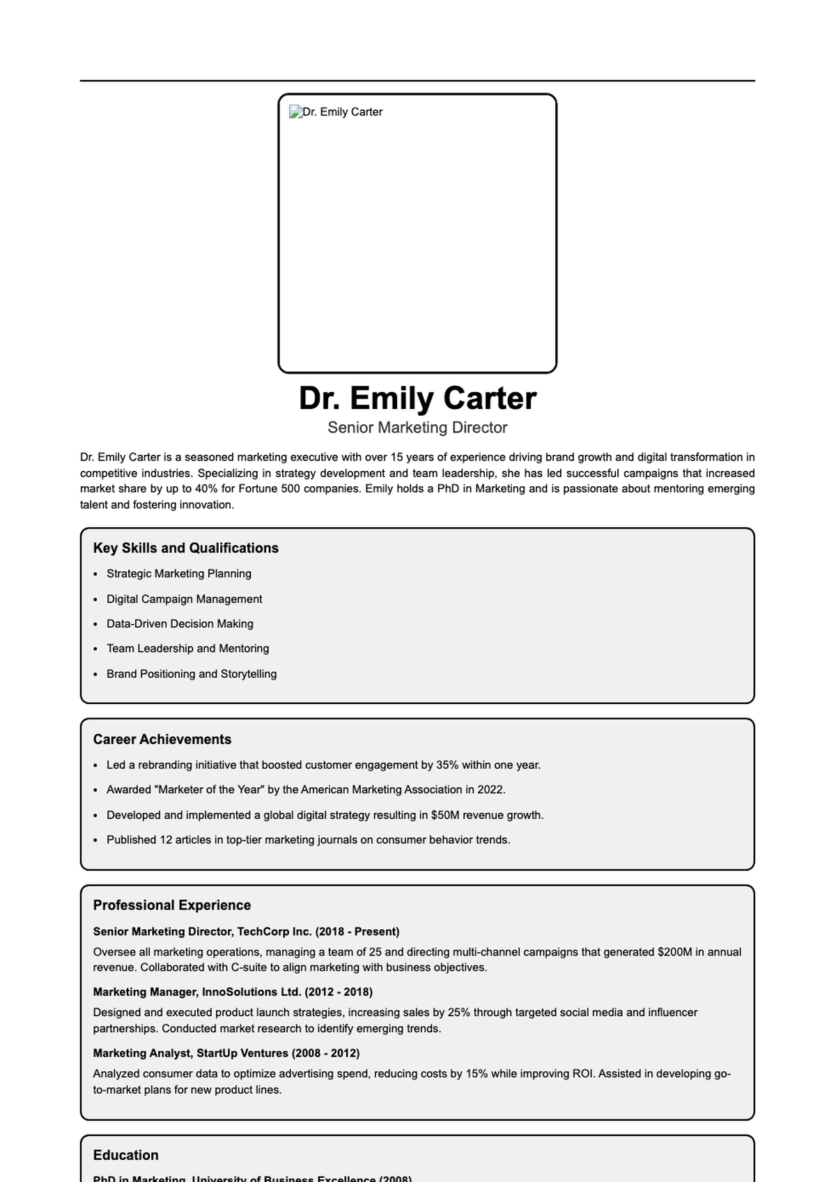 Modern professional resume template with photo placeholders and bold black white design_variant_2